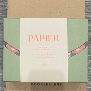 Papier Good Times Mixed Card Set in Coral Accent